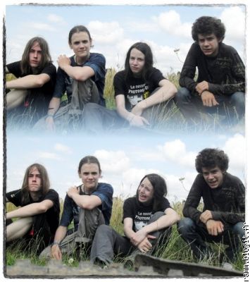 Moi, Felix, PaulP, PaulD (dans la cambrousse:))